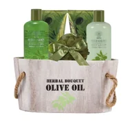 Zestawy kosmetyków damskich - Aurora Olive Garden zestaw prezentowy 5 produktów do pielęgnacji ciała - miniaturka - grafika 1
