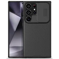 Etui i futerały do telefonów - Etui NILLKIN Camshield Pro do Samsung Galaxy S24 Ultra Czarny - miniaturka - grafika 1