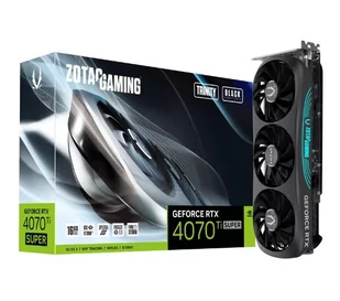 Zotac GeForce RTX 4070 Ti Super Trinity Black Edition 16GB GDDR6X 256bit DLSS - Karty graficzne - miniaturka - grafika 1