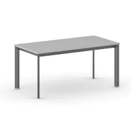 Stoły i stoliki do biura - B2B Partner Stół konferencyjny INVITATION 1600 x 800 x 740 mm, szary 499383 - miniaturka - grafika 1