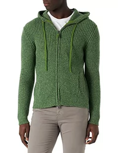 United Colors of Benetton Sweter męski, Zielony 61u, S - Swetry męskie - miniaturka - grafika 1
