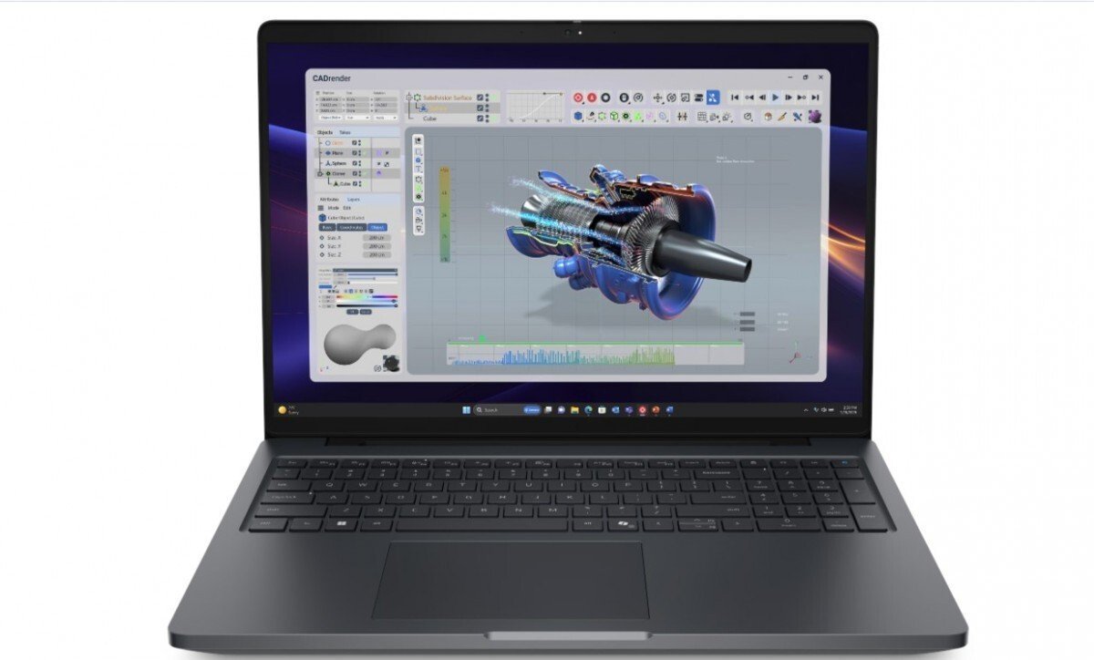 Dell Stacja robocza Pro Precision 5 16 PW516261 W11Pro U7 366H vPro/32GB/1TB/16.0 FHD+/WUXGA/RTX Pro PW516261_9400864