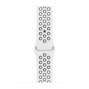 Apple Pasek sportowy Nike w kolorze czystej platyny/białym do koperty 38mm / 40mm / 41mm / 42mm - rozmiar S/M/L - Akcesoria do smartwatchy - miniaturka - grafika 1