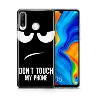 Etui i futerały do telefonów - Etui na telefon komórkowy Huawei Xiaomi Protective Case Cover Bumper Cases Shell Ultra Thin, Model: Xiaomi Mi Note 10 Pro, Wybierz wzór: Dont Touch My Phone Black - miniaturka - grafika 1