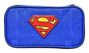 Eurocom Piórnik owalny kompaktowy Superman - Piórniki - miniaturka - grafika 1