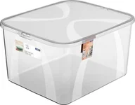Pudła i pojemniki do przechowywania - Plastikowy pojemnik do przechowywania z pokrywą 25 l Lona – Rotho - miniaturka - grafika 1