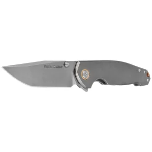 Nóż składany Viper Katla Gray Titanium, Stonewashed M390 by Jesper Voxnæs (V5982TI) - Noże - miniaturka - grafika 2