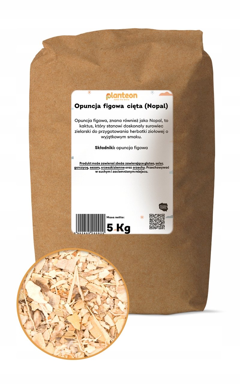 Nopal liść 5kg