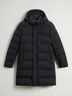 Kurtki męskie - Woolrich Płaszcz puchowy w kolorze czarnym - miniaturka - grafika 1