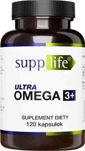 SUPPLIFE ULTRA OMEGA 3+ 120 KAPSUŁEK - Suplementy naturalne - miniaturka - grafika 1