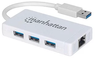 Manhattan HUB USB 3Port USB 3.0 507578 - Huby USB - miniaturka - grafika 1