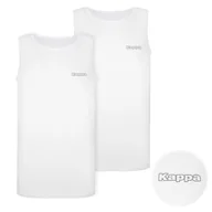 Koszulki męskie - Markowa koszulka męska Kappa na ramiączkach bawełna lato sportowa 2pak XL - miniaturka - grafika 1