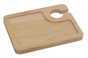 Deska drewniana z dziurką jasny brąz Bukowa 20x15 - Deski do krojenia - miniaturka - grafika 1