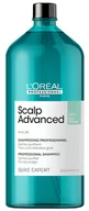 Szampony do włosów - Loreal Scalp Advanced, szampon oczyszczający, 1500ml - miniaturka - grafika 1