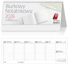 Kalendarz 2026 biurkowy tygodniowy Notatnik HELMA - Kalendarze - miniaturka - grafika 1