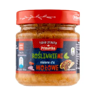 PRIMAVIKA RoślinnieMi Mielone ala Wołowe 160g - - Szybkie dania obiadowe - miniaturka - grafika 1