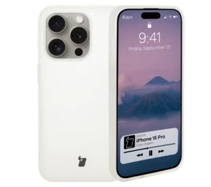 Bizon Etui Case Angelo do iPhone 15 Pro, półprzezroczyste - Etui i futerały do telefonów - miniaturka - grafika 1