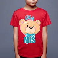 Koszulki dla chłopców - Mały miś - koszulka dziecięca - miniaturka - grafika 1