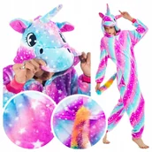 Piżamy damskie - Piżama Jednorożec Unicorn Onesie Kigurumi Unisex - M - miniaturka - grafika 1