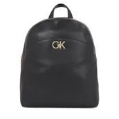 Plecaki - Plecak Calvin Klein Re-Lock Domed Backpack K60K611074 Ck Black BAX - miniaturka - grafika 1