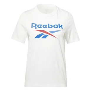 Damska Koszulka z krótkim rękawem REEBOK RI BL TEE HT6203 – Biały - Koszulki i topy damskie - miniaturka - grafika 1