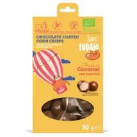 Zdrowa żywność - ME GUSTO (krówki wegańskie, kremy, przekąski) CHRUPKI KUKURYDZIANE W CZEKOLADZIE BEZGLUTENOWE BIO 50 g - ME GUSTO (SUPER FUDGIO) CC-MG-683205 - miniaturka - grafika 1