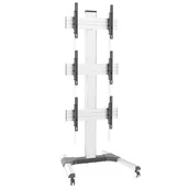 Uchwyty do telewizora - Techly ICA-TR3VW uchwyt do telewizorów 139,7 cm (55") Srebrny - miniaturka - grafika 1