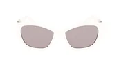 Okulary przeciwsłoneczne - KARL LAGERFELD Okulary przeciwsłoneczne, 105 Biały, rozmiar uniwersalny - miniaturka - grafika 1