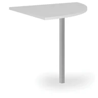 Inne meble biurowe - Dostawka narożna do biurek PRIMO, 800 mm, biały - miniaturka - grafika 1