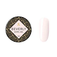 Żele do paznokci - Acryl gel Beverly 003 (jar), 30 ml - miniaturka - grafika 1