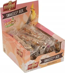 Vitapol SMAKERS BOX OWOCOWY DLA NIMFY 12szt/box - Karma dla ptaków - miniaturka - grafika 1