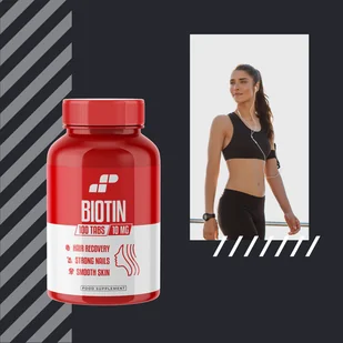 MP SPORT Biotin 10mg - 100tabs - Biotyna - Witaminy i minerały dla sportowców - miniaturka - grafika 18