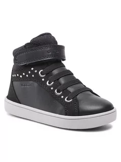 Buty dla dziewczynek - Geox Sneakersy J Kathe G. G J16EUG 054AU C9999 M Czarny - grafika 1