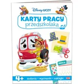 Książki edukacyjne - Disney uczy. Karty pracy przedszkolaka. 4-latki - miniaturka - grafika 1