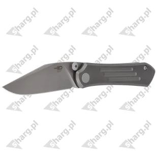 Nóż składany Bestech Icarus Dark Stonewash Titanium, Dark Bead Blast Stonewashed M390 by Nick Rogers (BT2302D) - Noże - miniaturka - grafika 2