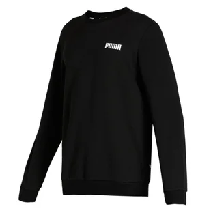 Bluza męska Puma ESS CREW FL czarna 84746001-S - Bluzy męskie - miniaturka - grafika 1