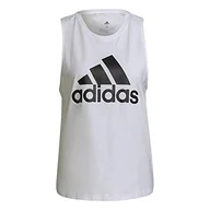 Koszulki i topy damskie - adidas Damski tank top W Bl Tk Top, biały/czarny, XXL, biały i czarny, XXL - miniaturka - grafika 1