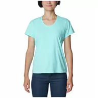 Koszulki sportowe damskie - Koszulka damska Columbia Sun Trek™ SS Tee Rozmiar: M / Kolor: jasnoniebieski - miniaturka - grafika 1