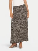 Spódnice - ONLY Spódnica maxi Nova 15357477 Czarny Regular Fit - miniaturka - grafika 1