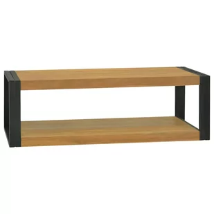 Półka Łazienkowa, 120X45X35 Cm, Lite Drewno Tekowe - Meble modułowe i akcesoria Półka Łazienkowa, 120X45X35 Cm, Lite Drewno Tekowe - Meble modułowe i akcesoria - miniaturka - grafika 1