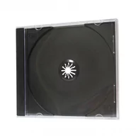 Pudełka i akcesoria na płyty CD - Box na 1 szt. CD, czarny, cienki, 5,2mm, 200-pack, cena za 1 sztukę - miniaturka - grafika 1