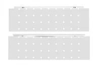 Meble modułowe i akcesoria - Bok Gtv Modern Box, Perforowany, Podwójny, H=210 Mm, L=450 Mm, Szary - miniaturka - grafika 1