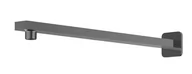 Baterie umywalkowe - Ramię Deszczownicy Teo 400 mm Gun Metal 04051BN Emporia - miniaturka - grafika 1