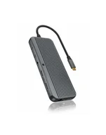 Stacje dokujące i replikatory portów - ICY BOX IB-DK4060-CPD Multi-Docking Station for Notebooks and PCs - miniaturka - grafika 1
