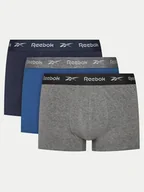 Majtki męskie - Reebok Komplet bielizny BOYES - AW24 (3-pack) Kolorowy - miniaturka - grafika 1