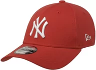 Czapki i chusty sportowe męskie - Czapka 9Forty Essential Yankees by New Era, czerwony, One Size - miniaturka - grafika 1