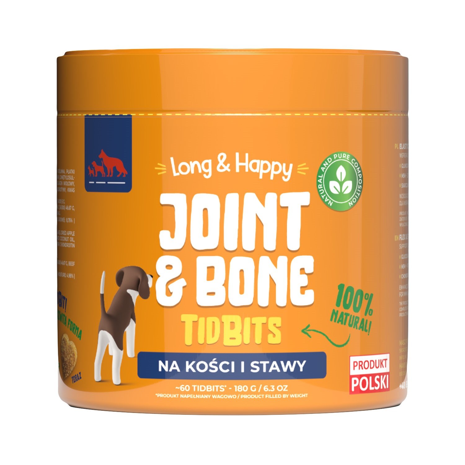 Long & Happy Jonit & Bone Preparat na Kości i Stawy Dla Psa