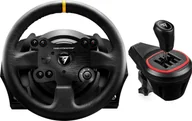 Kontrolery gier na PC - Kierownica Thrustmaster TX Leather Edition 4460133 + Lewarek TH8S 4060256 - miniaturka - grafika 1
