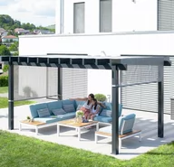 Kratki i pergole - Pergola ogrodowa 3x5m tarasowa Sojag antracyt - miniaturka - grafika 1