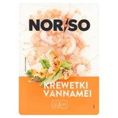 Ryby świeże i mrożone - Norso Krewetki vannamei 220 g - miniaturka - grafika 1